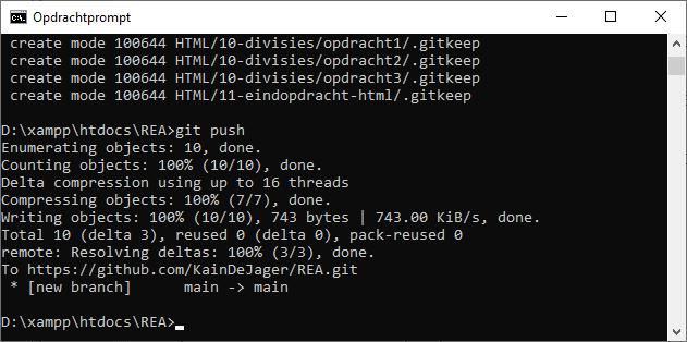 git push